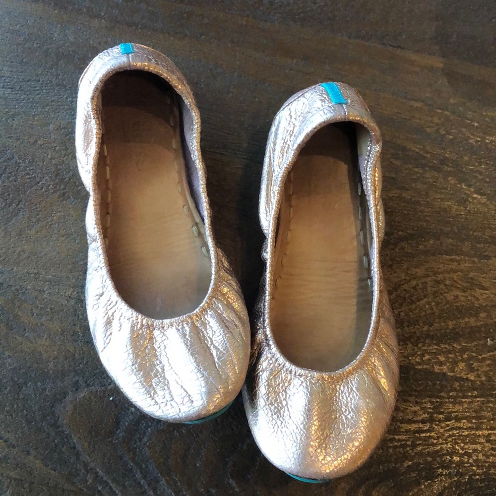 Tieks Rose Gold Flat